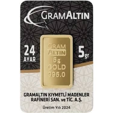 24 Ayar - 5 Gram Altın