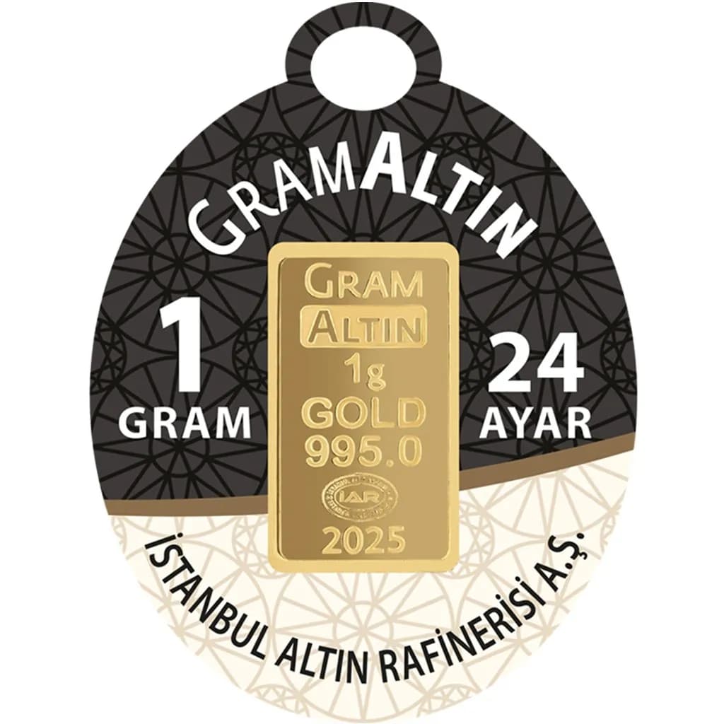 24 Ayar - 1 Gram Altın